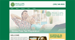 Desktop Screenshot of phillipstax.com